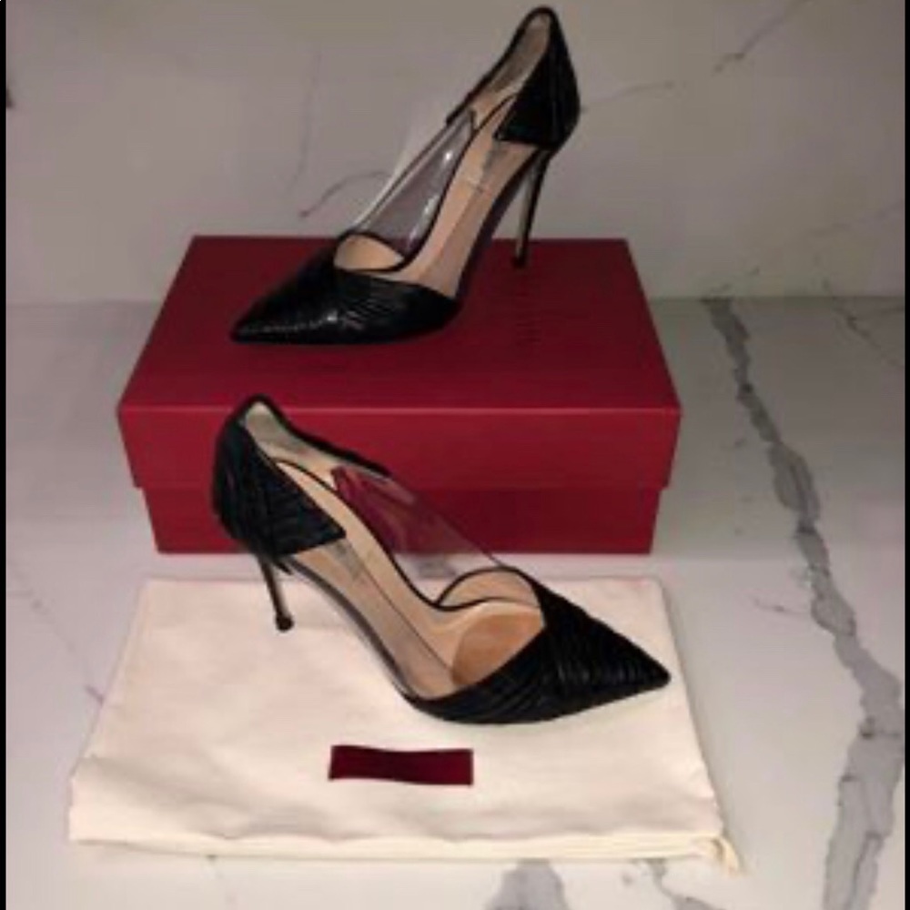 Valentino Garavani B-Drape Pumps